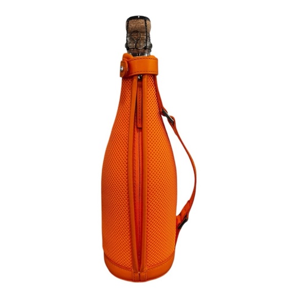 VEUVE CLICQUOT Neoprene Bottle Holders Brut Ice Jacket Orange - Picture 3 of 6